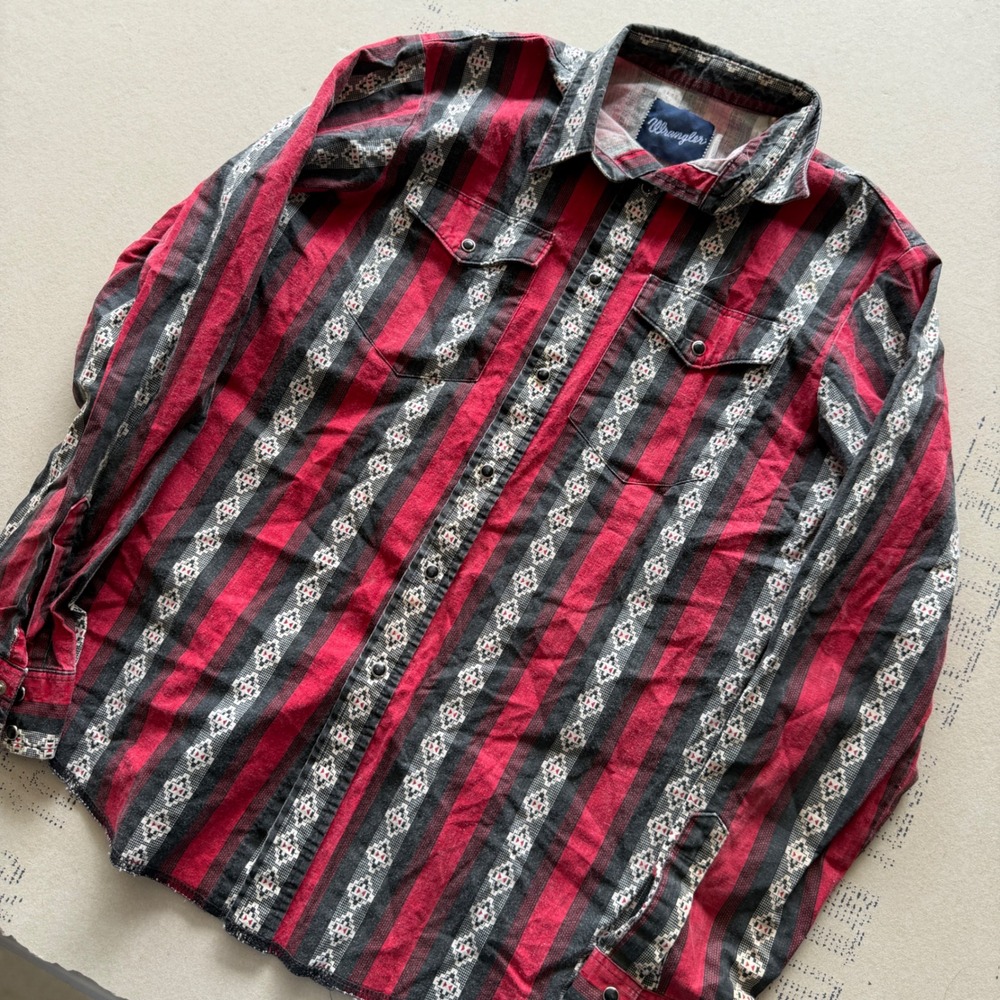 Vintage 90's Wrangler Western Shirt